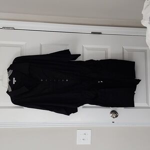 Women's plus black romper